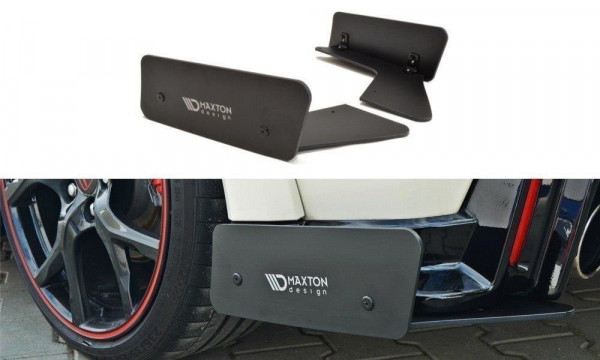 SPORT Heck Ansatz Flaps Diffusor passend für HONDA CIVIC IX TYPE R