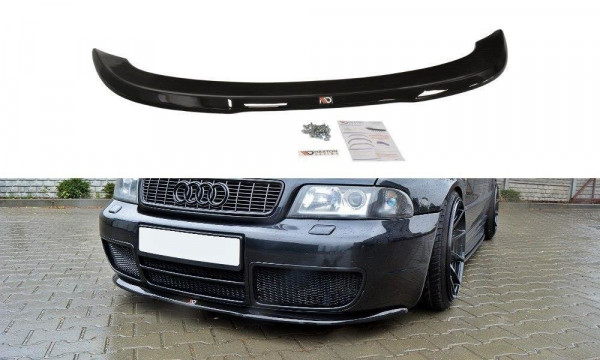 Front Ansatz für AUDI S4 B5 schwarz Hochglanz