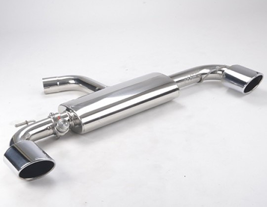 ROAR 76mm exhaust system with flap, Volkswagen Scirocco R 2.0 TSI (265 hp), 2010