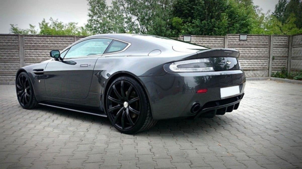 Seitenschweller für ASTON MARTIN V8 VANTAGE schwarz Hochglanz