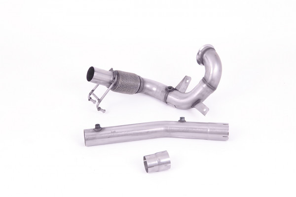 Milltek SSXVW562 Large-bore Downpipe and De-cat - Audi A1 40TFSI 5 Door 2.0 (200PS) with OPF/GPF (2