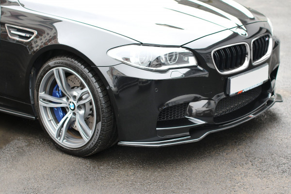 Front Ansatz passend für BMW M5 F10/ F11 schwarz Hochglanz