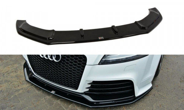 Front Ansatz für V.1 Audi TT RS 8J schwarz Hochglanz