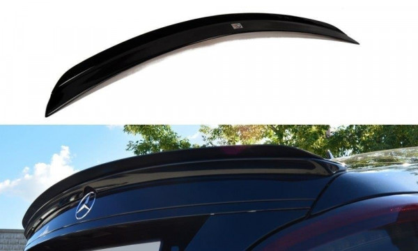 Spoiler CAP für MERCEDES CLS C218 AMG LINE schwarz Hochglanz