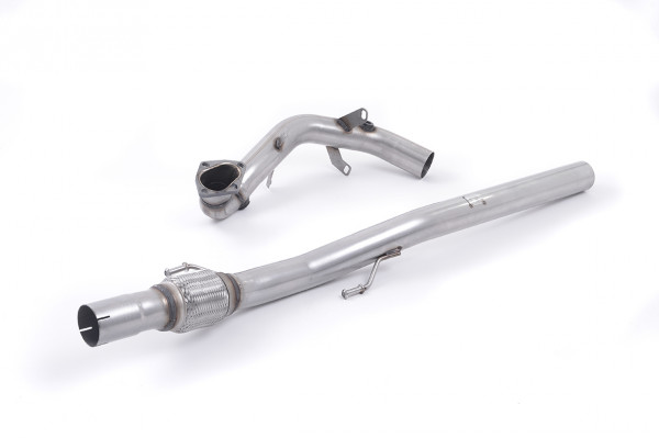 Milltek SSXAU297 Large-bore Downpipe and De-cat - Audi A1 1.4 TFSI S line 185PS S tronic (2010 - 20