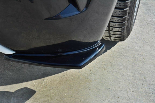 Heck Ansatz Flaps Diffusor für OPEL CORSA D OPC / VXR schwarz Hochglanz