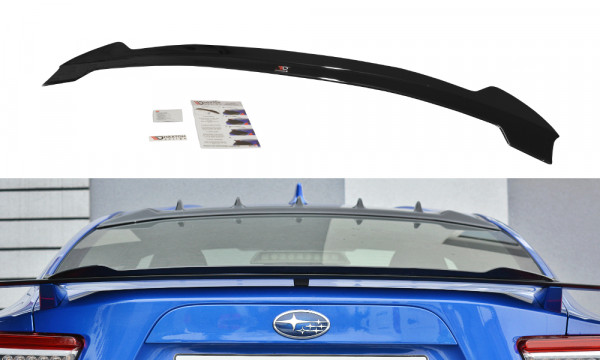 Spoiler CAP für V.2 SUBARU BRZ/ TOYOTA GT86 FACELIFT schwarz Hochglanz