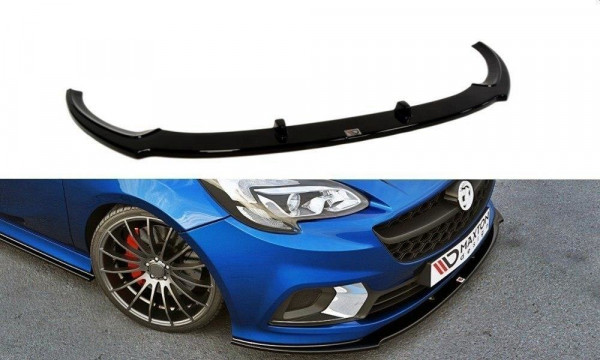 Front Ansatz für OPEL CORSA E OPC / VXR schwarz Hochglanz