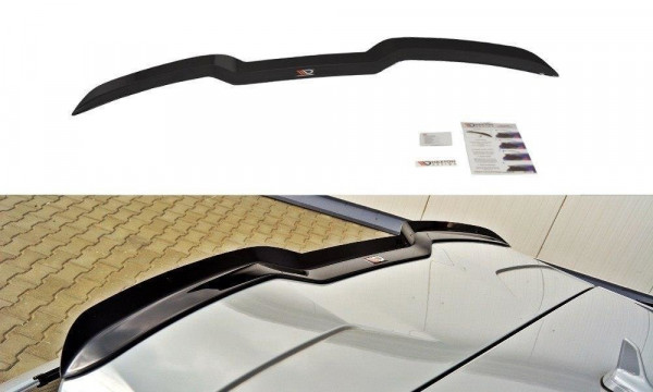 Spoiler CAP für V.1 Audi RS3 8V / 8V FL Sportback schwarz Hochglanz