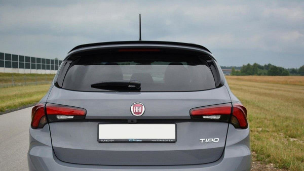 Spoiler CAP für Fiat Tipo S-Design schwarz Hochglanz