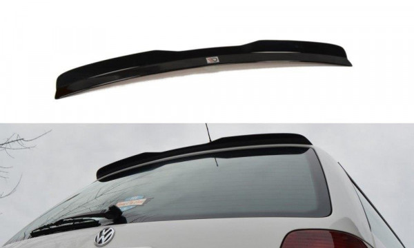 Spoiler CAP für VW PASSAT B5 Kombi schwarz Hochglanz