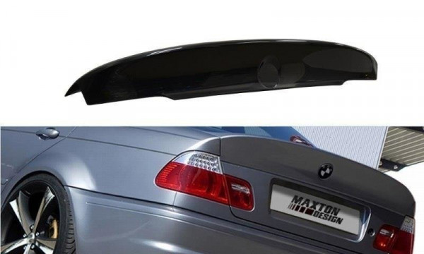 Heckspoiler / KOFFERRAUMDECKEL Erweiterung BMW 3er E46 - 4 TÜRER LIMOUSINE