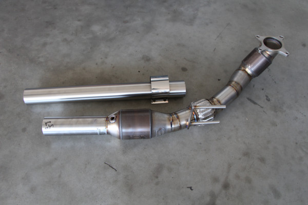 Downpipe VAG 1.8 - 2.0 TFSI/TSI Allrad/4WD, Golf 6R, Audi S3 8P, TTS 8J mit HJS ECE Kat