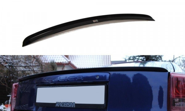 Spoiler CAP für TOYOTA CELICA T23 vor Facelift schwarz Hochglanz