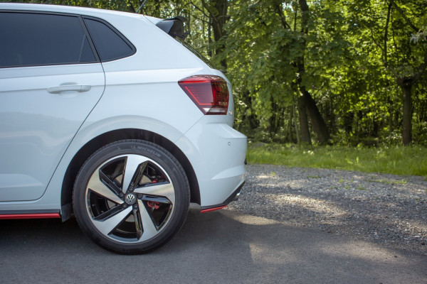 Heck Ansatz Flaps Diffusor passend für VW POLO MK6 GTI