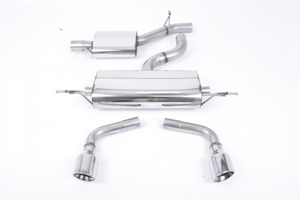 Milltek SSXAU146 Cat-back 100mm Jet - Audi TT Mk2 3.2 quattro (2006 - 2010)