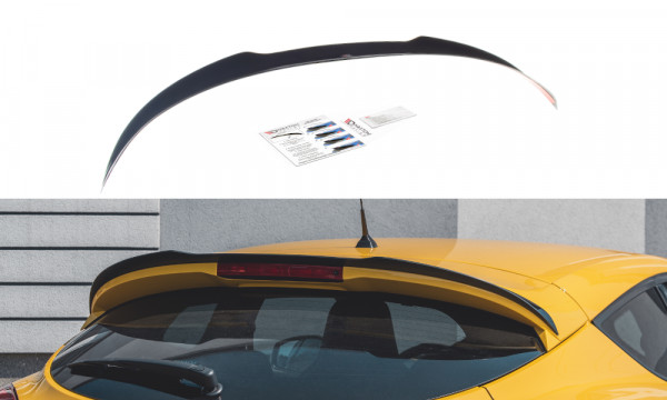 Spoiler CAP passend für Renault Megane 3 RS schwarz Hochglanz