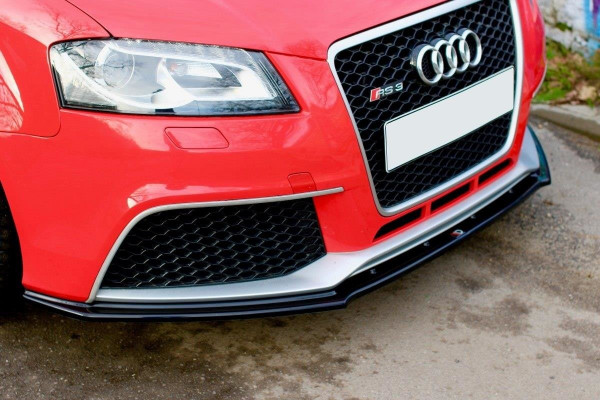 Front Ansatz V.1 passend für Audi RS3 8P schwarz Hochglanz