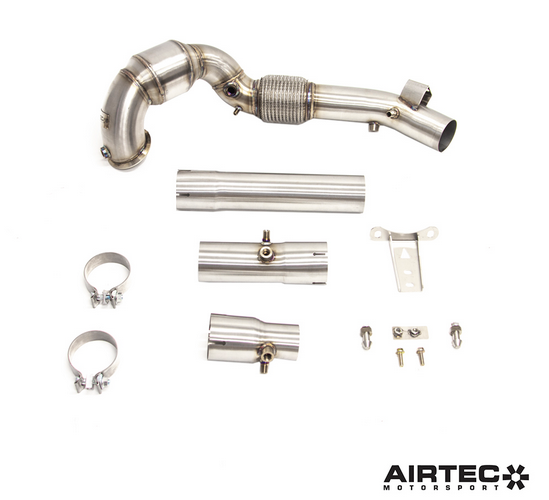 AIRTEC Motorsport Downpipe mit 200 Cell Sports Kat für VW Golf 8 GTI