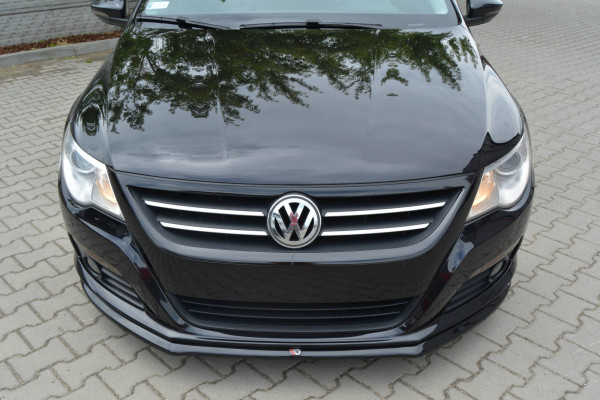 Front Ansatz V.2 passend für VW PASSAT CC STANDARD schwarz Hochglanz