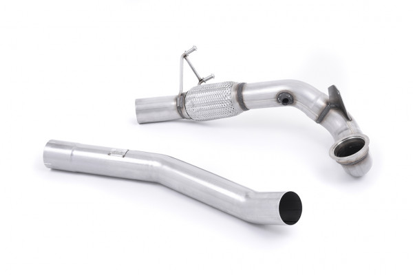 Milltek SSXAU600 Large-bore Downpipe and De-cat - Audi S1 2.0 TFSI quattro (2014 - 2018)