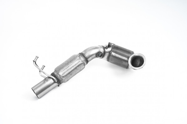 Milltek SSXSE203 Large Bore Downpipe and Hi-Flow Sports Cat - Seat Leon ST Cupra 300 (4x4) Estate /