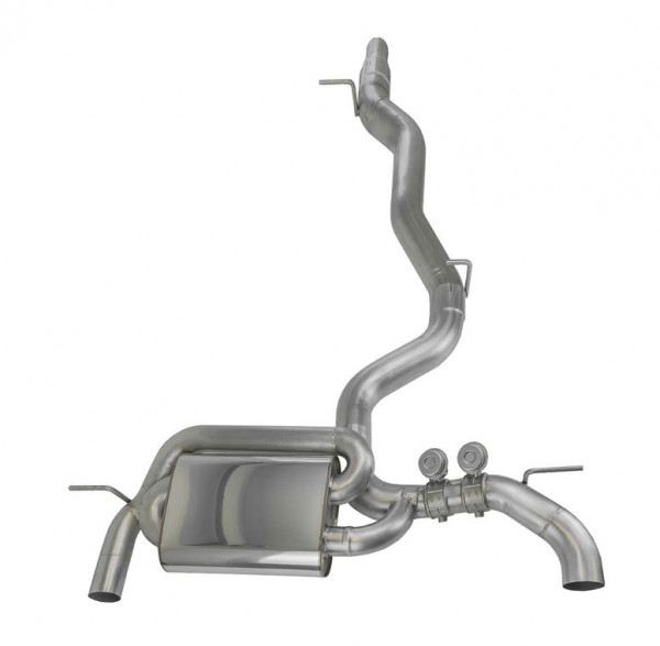 EGO-X exhaust system 3.5" for Audi S3 8V Facelift OPF and Cupra Formentor OPF, HGBXAGAVAG36