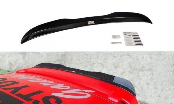 Spoiler CAP für HONDA JAZZ MK1 schwarz Hochglanz