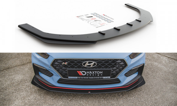 Robuste Racing Front Ansatz passend für + Flaps Hyundai I30 N Mk3 Hatchback / Fastback