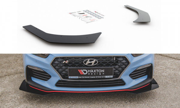 Flaps Hyundai I30 N Mk3 Hatchback / Fastback schwarz Hochglanz