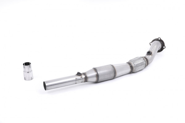 Milltek SSXVW393 Large Bore Downpipe and Hi-Flow Sports Cat - Audi A3 1.8T 2WD 3 & 5 door (1996 - 2