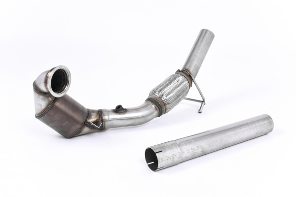 Milltek SSXVW417 Large Bore Downpipe and Hi-Flow Sports Cat - Volkswagen Polo GTI 1.8 TSI 192PS (3
