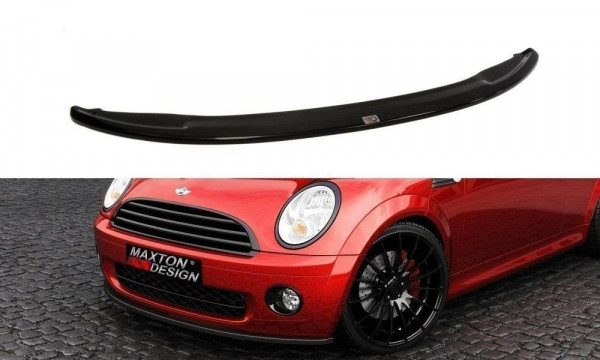 Front Ansatz für MINI COOPER schwarz Hochglanz