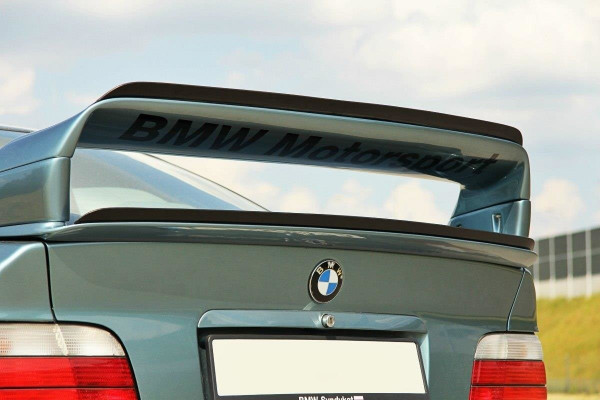 OBERER Spoiler CAP für BMW M3 E36 GTS schwarz Hochglanz