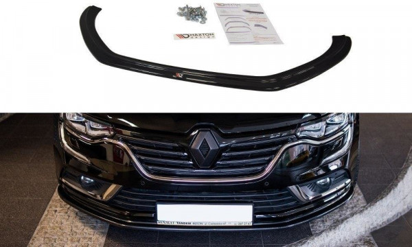 Front Ansatz für RENAULT TALISMAN V.1 schwarz Hochglanz