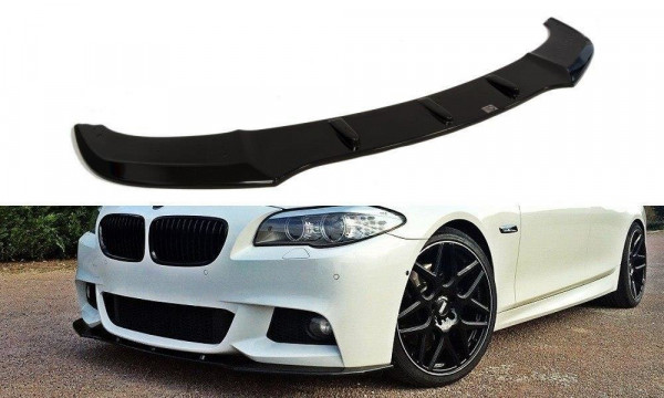 Front Ansatz für V.1 BMW 5er F10/F11 M Paket schwarz Hochglanz