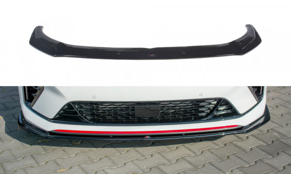 Front Ansatz V.3 passend für Kia ProCeed GT Mk 3 schwarz Hochglanz