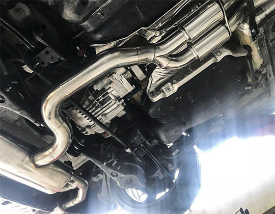 roar 76mm exhaust system with flap audi rs3 8va sportback quattro 2 5 tfsi 400 hp 2017