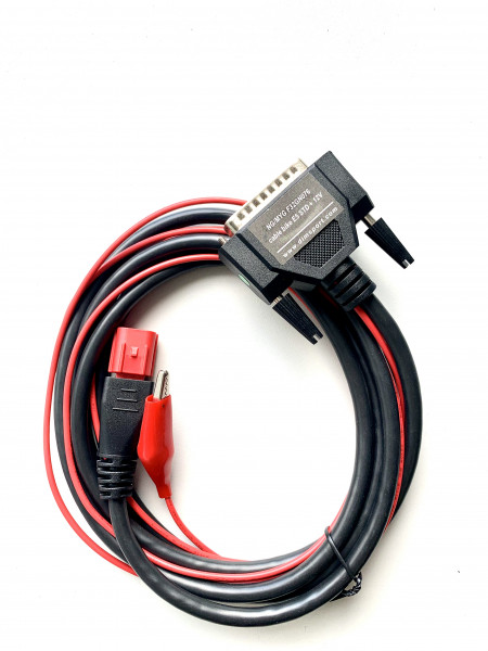 Dimsport Programmierkabel OBDII Kabel mit 6 pin Konnektor für Motorräder mit +12V Euro5, F32GN076
