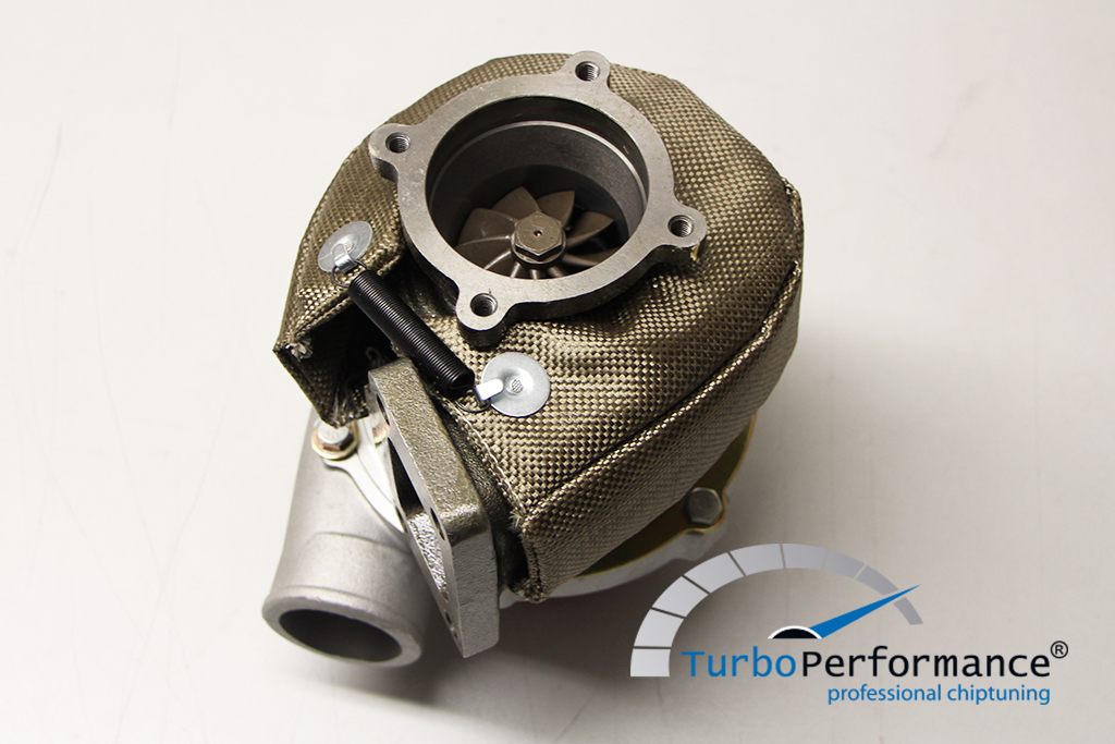 Arlows Turbowindel / Hitzeschutz für T6 Turbolader (Farbe: Schwarz)