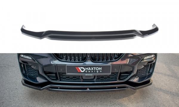 Front Ansatz passend für BMW X5 G05 M Paket schwarz Hochglanz