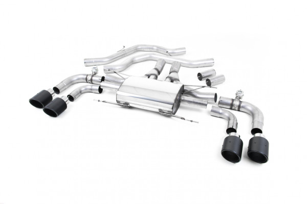 Milltek SSXAR005 Front Pipe-back 102 Jet - Alfa Romeo Giulia Quadrifoglio 2.9 V6 Bi-Turbo (Non OPF/G