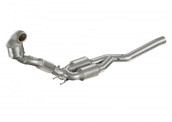 HJS Downpipe Audi quattro/Cupra 4Drive/Skoda 4x4/VW 4Motion (EA888 - 2.0 - Euro 6d-Temp. - OPF), ø76