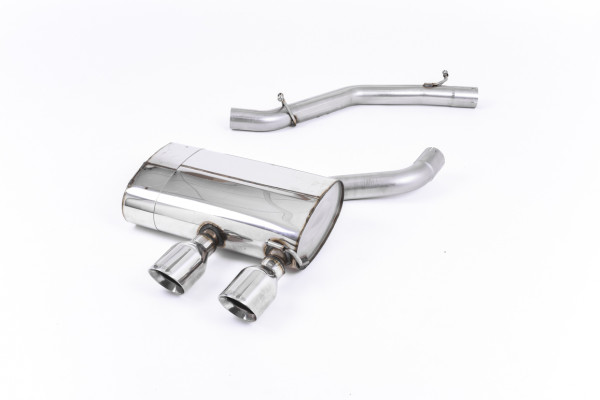 Milltek SSXVW133 Cat-back Dual 100mm GT100 - Volkswagen Golf MK5 R32 3.2 V6 (2005 - 2009)