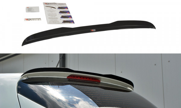 Spoiler CAP passend für Fiat Bravo Mk2 Sport schwarz Hochglanz