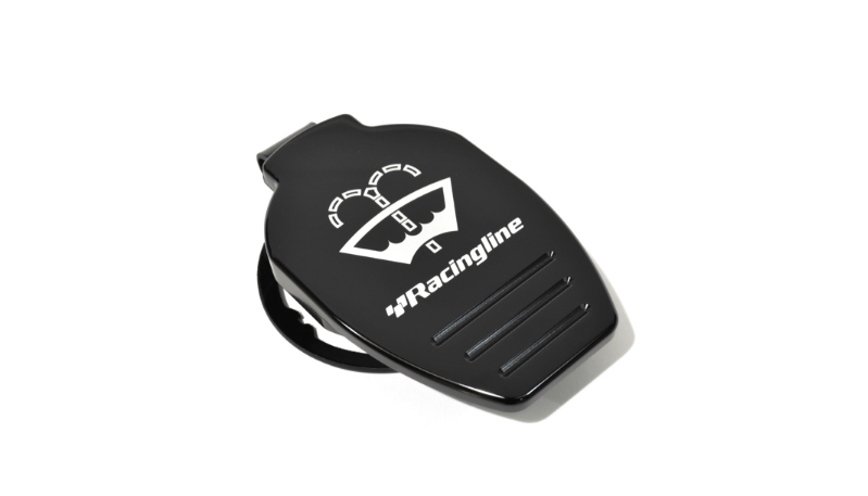 VWR Racingline Wischwasser Deckel, Aluminium, schwarz eloxiert