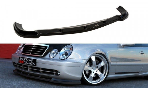 Front Ansatz für MERCEDES CLK W208 (FÜR W208 AMG) schwarz Hochglanz