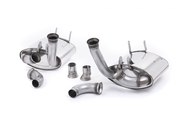 Milltek SSXPO031 Rear Silencer(s) - Porsche 911 997.1 Carrera and Carrera S (2004 - 2008)