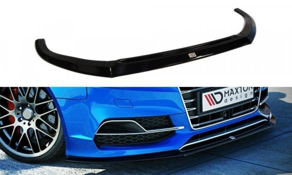 Front diffusor Audi S3 / A3 S-Line 8V Sedan / Cabrio schwarz Hochglanz