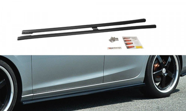 Seitenschweller Ansatz passend für Mazda 6 GJ (Mk3) Wagon schwarz Hochglanz